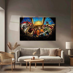 Movies & Series Metal Poster | Stranger Things Metal Frame | Dark Sci-Fi Wall Art | Upside Down Inspired Metal Poster 02