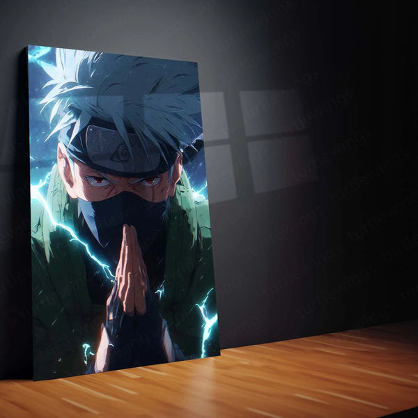Anime Metal Poster | Kakashi Hatake – Naruto Metal Poster 02 - TURTLEWINGS 