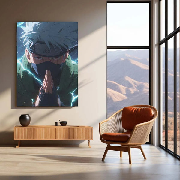 Anime Metal Poster | Kakashi Hatake – Naruto Metal Poster 02 - TURTLEWINGS 
