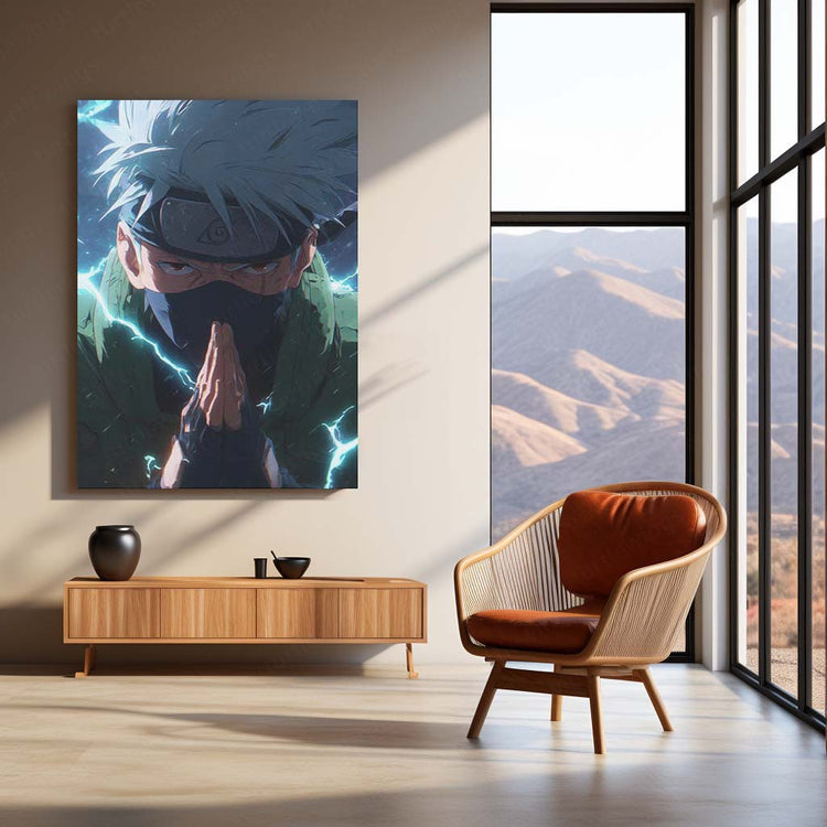 Anime Metal Poster | Kakashi Hatake – Naruto Metal Poster 02
