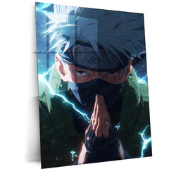 Anime Metal Poster | Kakashi Hatake – Naruto Metal Poster 02 - TURTLEWINGS 