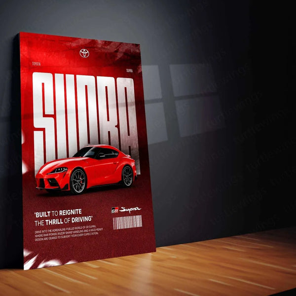 Supra Metal Poster - TURTLEWINGS 