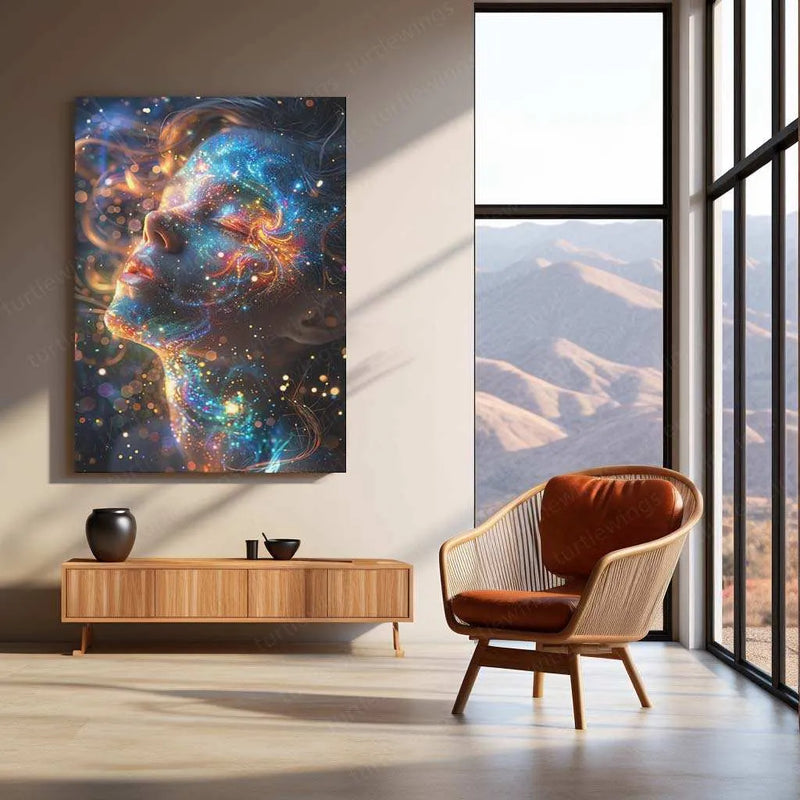 Limitless Abundance Metal Poster | Manifestation & Success Wall Art | Law of Attraction Decor - TURTLEWINGS 