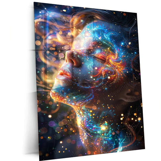 Limitless Abundance Metal Poster | Manifestation & Success Wall Art | Law of Attraction Decor - TURTLEWINGS 