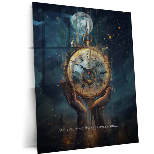 Time Watch – Healing Digital Painting - TURTLEWINGS 