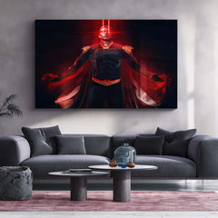 The Boys Season 4 – Homelander Metal Frame | Dark Superhero Wall Art | Gritty Poster for Anti-Hero Fans - TURTLEWINGS 