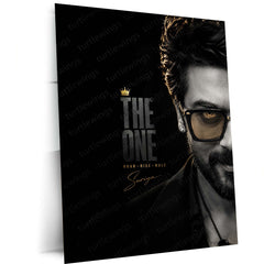 The One Suriya Metal Poster | Premium Tamil Superstar Wall Art
