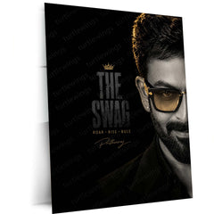 The Swag Prithviraj Sukumaran Metal Poster | Premium Malayalam Superstar Wall Art