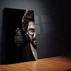 The Swag Nani Metal Poster | Premium Telugu Superstar Wall Art