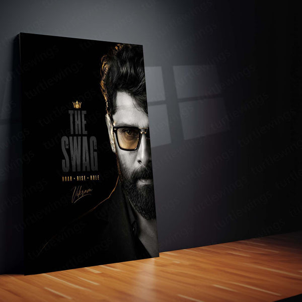 The Swag Vikram Metal Poster | Premium Tamil Superstar Wall Art