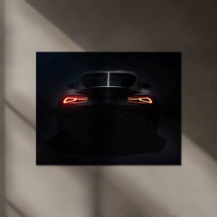 Toyota Supra Neon LED Metal Poster - TURTLEWINGS 
