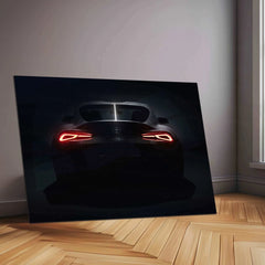 Toyota Supra Neon LED Metal Poster - TURTLEWINGS 