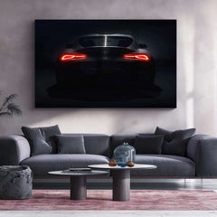 Toyota Supra Neon LED Metal Poster - TURTLEWINGS 