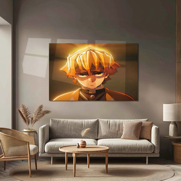 Demon Slayer – Infinity Castle Anime Metal Frame | Muzan’s Lair Epic Poster | Otaku Wall Art 02