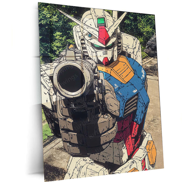 Anime Metal Poster | Upscaled Anime Artwork – Premium Metal Poster | High-Detail Wall Frame