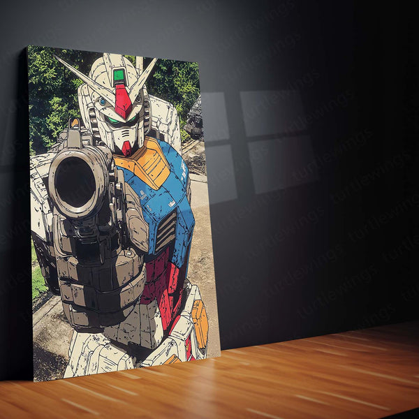 Anime Metal Poster | Upscaled Anime Artwork – Premium Metal Poster | High-Detail Wall Frame