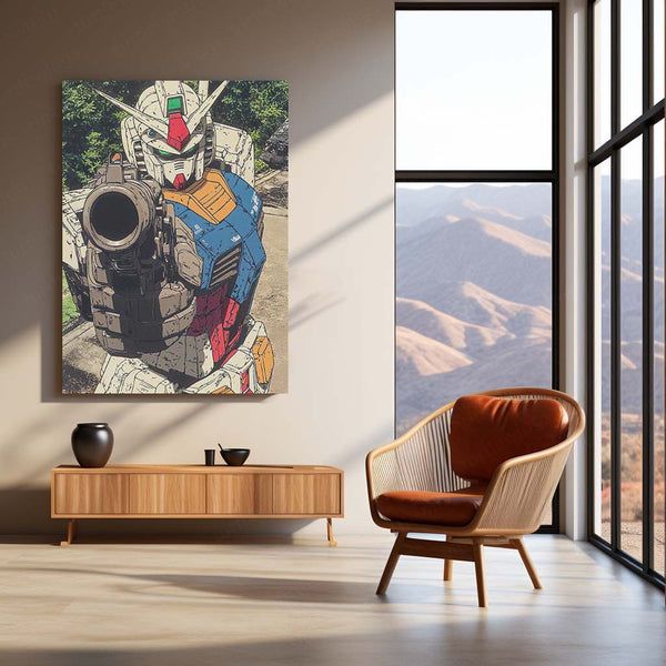 Anime Metal Poster | Upscaled Anime Artwork – Premium Metal Poster | High-Detail Wall Frame
