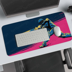Cricket Deskmat – Mouse Pad for Office & Gaming | Smooth Surface, Non-Slip Base, Premium Print