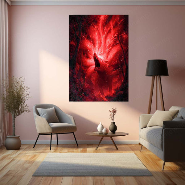 Kurama – The Nine-Tails Unleashed | Naruto Anime Poster - TURTLEWINGS 