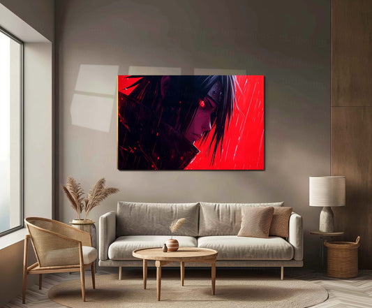 Anime Metal Poster |  Madara Uchiha Metal Poster | Naruto Shippuden Wall Art | Uchiha Clan Power Decor 1