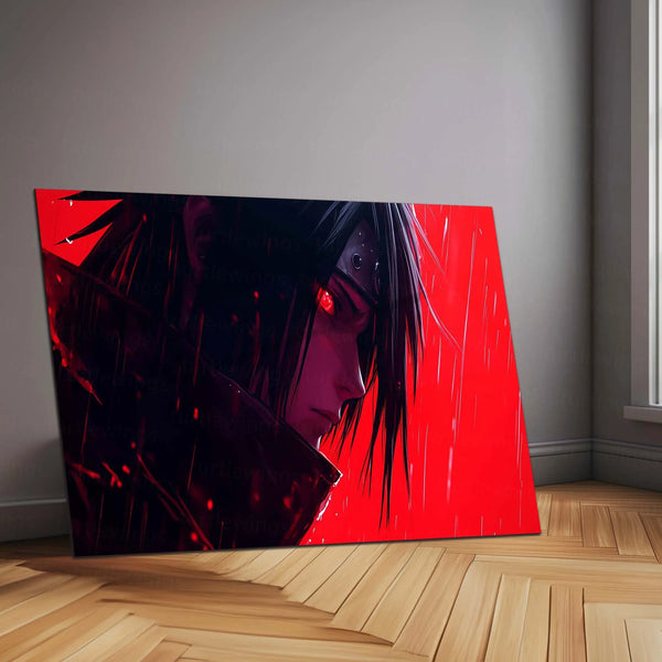 Anime Metal Poster |  Madara Uchiha Metal Poster | Naruto Shippuden Wall Art | Uchiha Clan Power Decor 1
