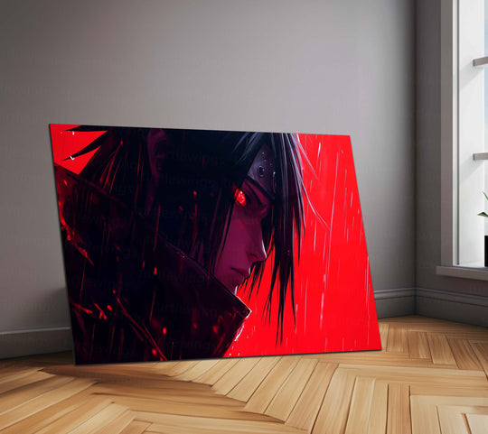 Anime Metal Poster |  Madara Uchiha Metal Poster | Naruto Shippuden Wall Art | Uchiha Clan Power Decor 1