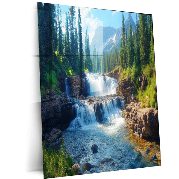 Vastu Collection - Waterfall Metal Frames for Serenity and Abundance 3 ...