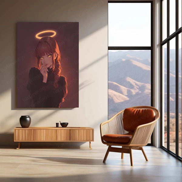 Makima Poster – Chainsaw Man Anime Art, Stylish and Powerful - TURTLEWINGS 