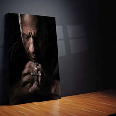 Vin Diesel Metal Poster – Fast & Furious Star | Iconic Action Hero Wall Art - TURTLEWINGS 