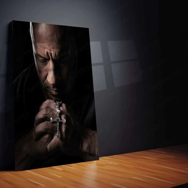 Vin Diesel Metal Poster – Fast & Furious Star | Iconic Action Hero Wall Art - TURTLEWINGS 