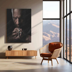 Vin Diesel Metal Poster – Fast & Furious Star | Iconic Action Hero Wall Art - TURTLEWINGS 