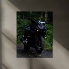 LED | 🏍️ Yamaha R15 Neon LED Metal Poster | Sportbike Wall Art for Bikers