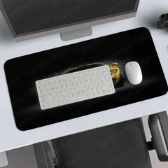 Yellow Ford GT 2005 MS Deskmat - TURTLEWINGS 