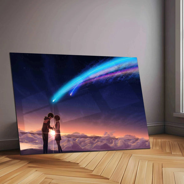Your Name Neon LED Metal Poster - TURTLEWINGS 