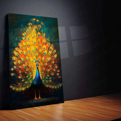Vastu Collection -Elegant Peacock Metal Frames for Prosperity and Harmony 4 - TURTLEWINGS 