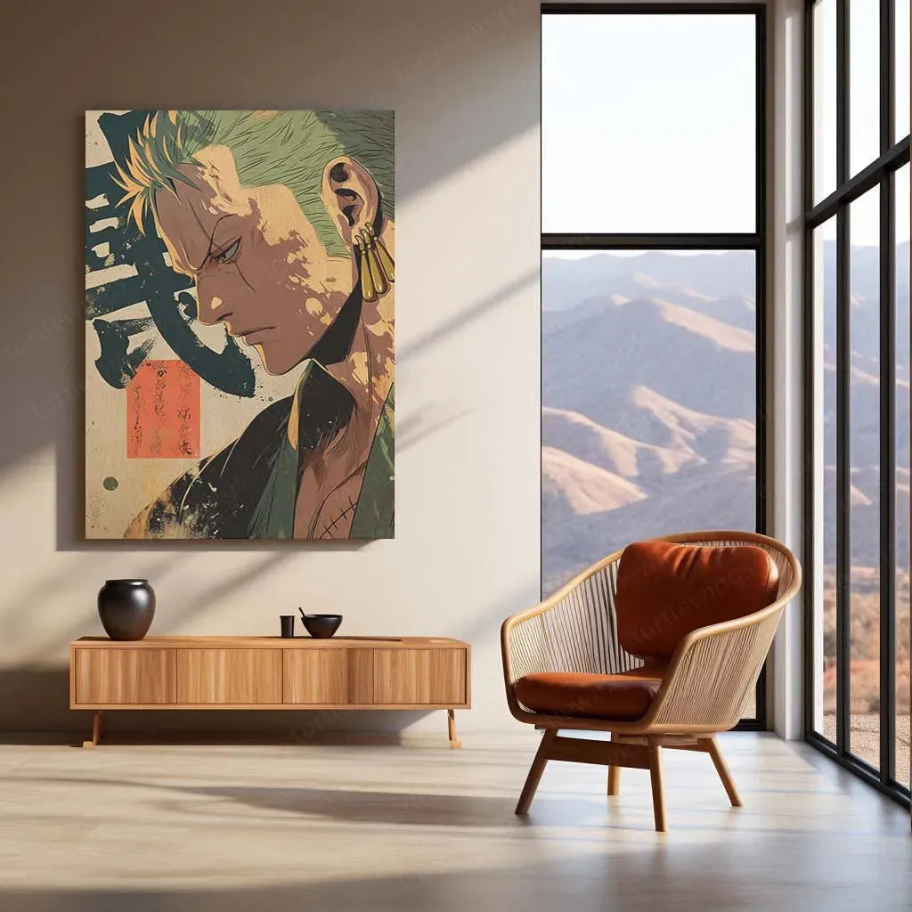 Roronoa Zoro One Piece Metal Poster 3 – TURTLEWINGS